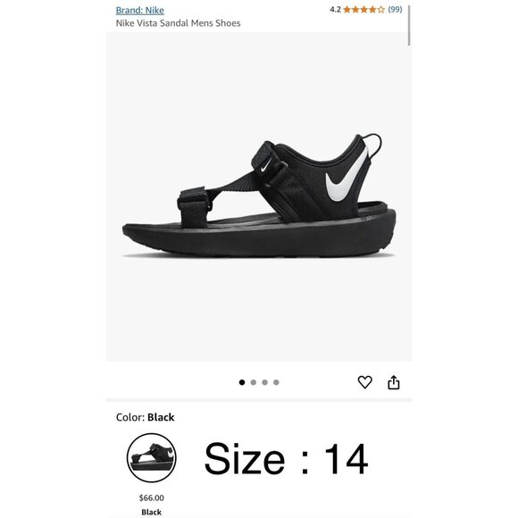 Nike Other - Nike Vista Sandal Mens Shoes